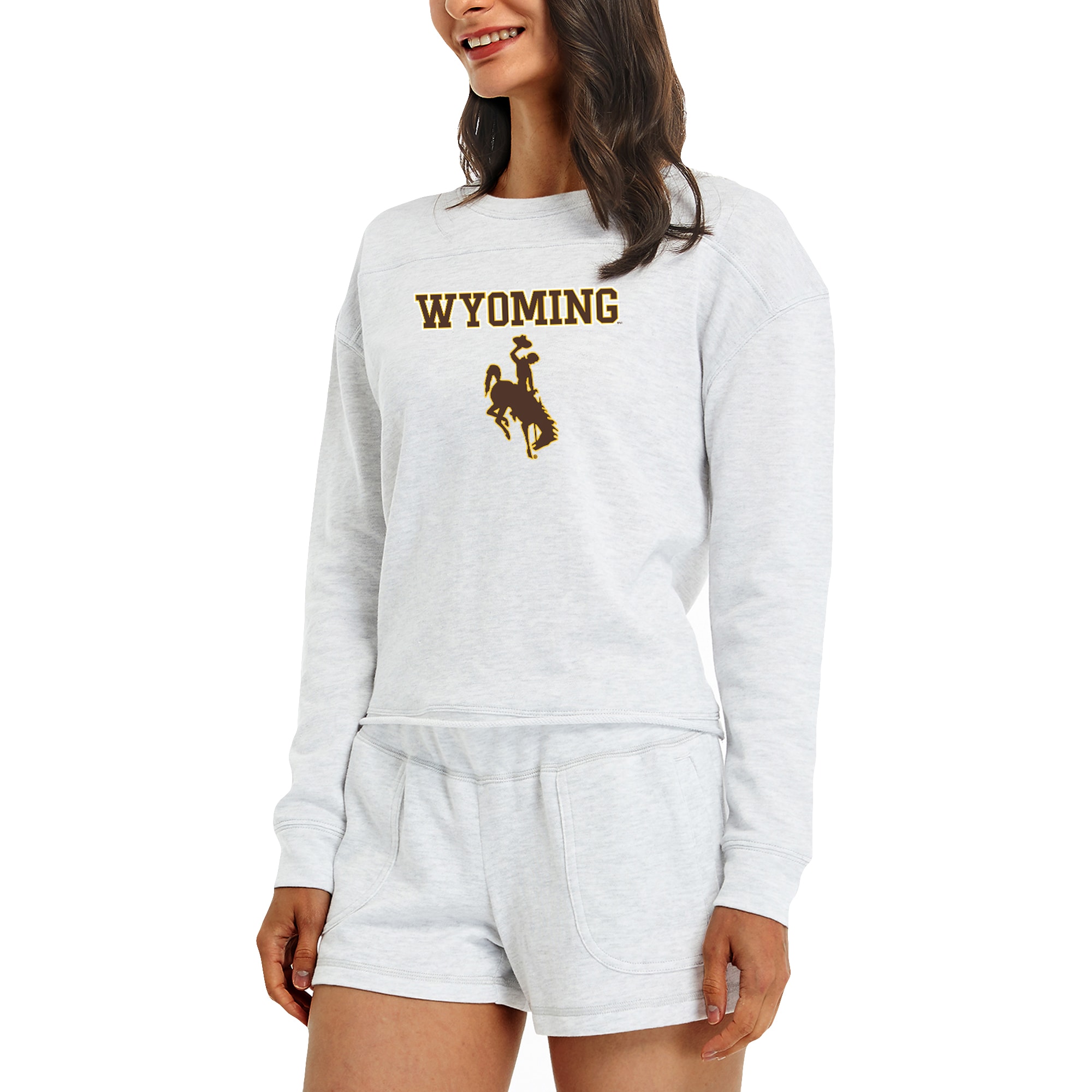 Official NCAA University of Wyoming Cowboys RYLWY11 Womens Oversized Boyfriend Tank Official NCAA University of Wyoming Cowboys RYLWY11 Womens Oversized Boyfriend Tank